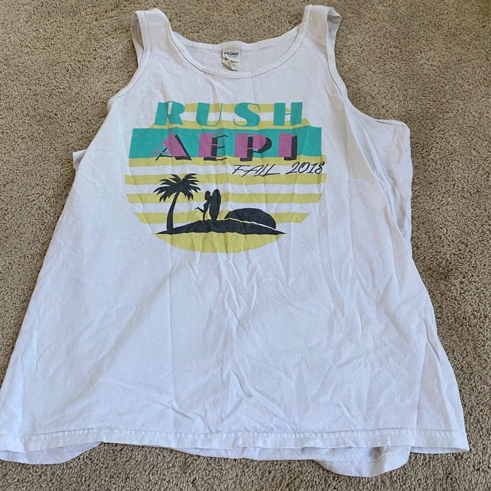 White Tank Top